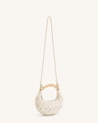 Orla Weave Handbag - White | JW PEI