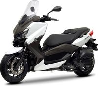 Le scooter Yamaha X-Max 400 puise son style dans la version 250 et le T-Max 530 /// Yamaha X-Max 400 goes between Xmax 250 and Tmax 530