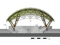 Gallery of Bamboo Amphitheater Space Structure / Bambutec Design - 31