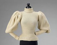 Custom 1897 Victorian Biking / Cycling Sweater Reproduction - Etsy