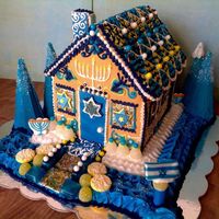 Hanukkah Gingerbread House