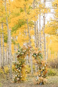 Elegant fall event inspiration with unique floral details - 100 Layer Cake