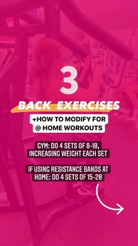  

3 Upper Body Exercises to add to your workout plan this week. I also have exercise videos for at-home exercise variations of the same exercises! For more workouts head to the link in my profile to download a free 7 day weight loss plan!

