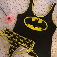 Nice Batman Set Nwt Size S Have A Detail (See Pics)