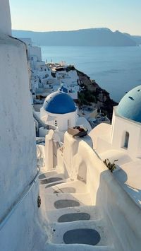 Oía, Santorini, Greece 💙🇬🇷 #santorini #greece #santorinigreece #grecia