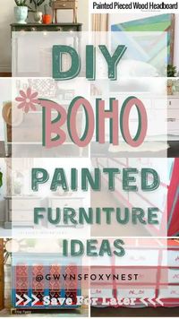 Looking to add some boho flair to your home decor? DIY boho painted furniture ideas are the perfect way to infuse your space with eclectic charm. Embrace vibrant colors, intricate patterns, and whimsical designs to create one-of-a-kind pieces that reflect your unique style. Transform old dressers, tables, and chairs into bohemian masterpieces with a splash of paint and a dash of creativity.