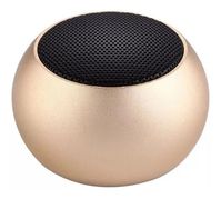 Alto-falante Altomex Al-3031 Portátil Com Bluetooth Dourado