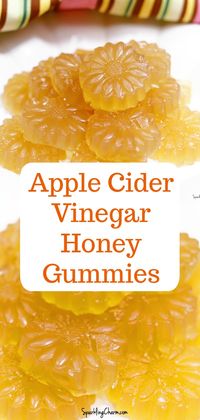 Apple Cider Vinegar Honey Gummies. Avoid the squish face and get all the benefits of Apple Cider Vinegar. Try this easy recipe! #applecidervinegar #gummies #apples #goodforyou #anappleaday #healthythings #apples #applecidervinager #applecider #healthyliving #viatmains #healthyideas #healthyyou #selfcare