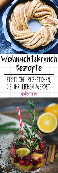 Mal was anderes: 3 Weihnachtsbrunch-Rezepte, die eure Gäste lieben werden!