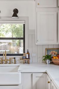 Beautiful DIY Shiplap Backsplash - Crystel Montenegro Home