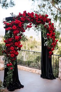 Embracing Elegance: 25 Stunning Ideas For A Black And Red Wedding •