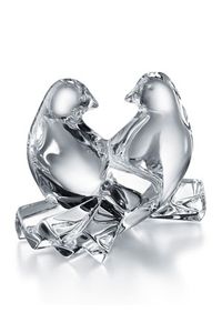 H3TMW Baccarat Loving Doves, Clear