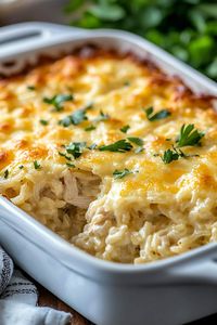 Angel Chicken and Rice Casserole - Insanely Good