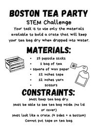 Immerse your students in history with this low prep STEM challenge!