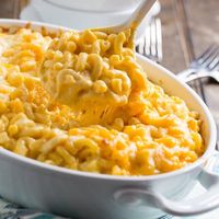 Super Creamy Mac and Cheese has 3 kinds of cheese for plenty of cheese flavor. You won't find a richer, creamier mac and cheese. One taste and you'll be hooked.