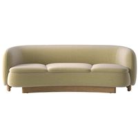 Muir Curved Sofa Luca Camel by Lawson-Fenning + Reviews | CB2