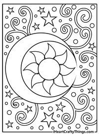 Trippy Coloring Pages