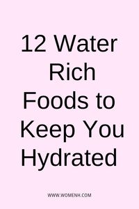 While drinking water is important, you can stay hydrated consume by including a variety of water-rich fruits, vegetables and dairy products in your diet.Consuming water-rich foods offers a significant amount of water to supplement your water intake and ensure you stay hydrated and healthy.
 Here are the most hydrating you should be eating this summer.