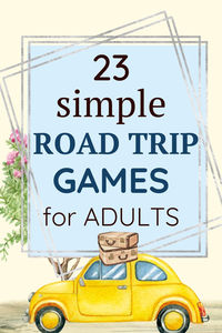 Hit the road with these entertaining games! The simple road trip games keep the adults and older kids from being bored.