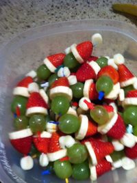 Grinch Kabobs