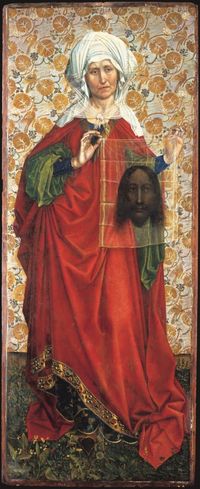 Saint Veronica - “ Master of Flemalle”, Stadel