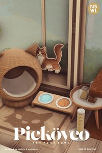 You absolutely need to check out this Sims 4 pet bowls CC at number 48 on my Sims 4 pet CC list! This collection is bursting with the most adorable and essential pet CC for your Sims' furry friends. With over 50 pieces of custom content for dogs, cats, and even horses, it has transformed my game and made my pets even more lovable. From cozy Sims 4 dog beds to stylish Sims 4 cat collars, Sims 4 cat trees, and more, this collection has everything you need. I can't recommend these Sims 4 CC packs enough!