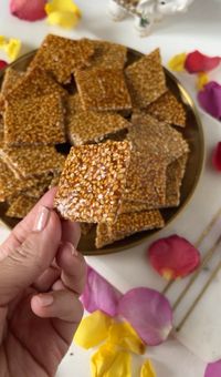 Crunchy, sweet and delicious indian sweets often gifted to celebrate the beginning of the harvesting season.