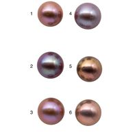 Single large size Edison Pearl in round natural color with beautiful luster. These pearls are amazing and all the colors are natural color, not color enhance. You can choose from any of the natural pink, lavender, rose, or peach colors. Please be aware that these pearls only have one tiny blemish in the back and at the front. Depending on the blemishes, some will disappear after a full drilled. Whereas some will have blemish near the hole because the blemish is not right at the middle of the pea