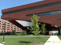 Penn State University's Millennium Science Building is constructed with Glen-Gery Thin Brick. #glengery #brick #thinbrick #architecture #university #pennstate