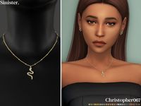 The Sims Resource - Sinister Necklace