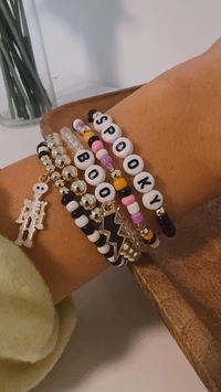 These spooky bracelets will be the perfect addition to your spooky season outfits