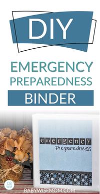 DIY Emergency Preparedness Binder. How to create your own DIY Emergency Preparedness Binder. Get tips for what to include and how to track it all.