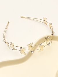 Gold  Collar  Iron   Embellished   Kids Accessories