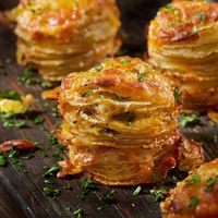 Crispy Potato Stacks