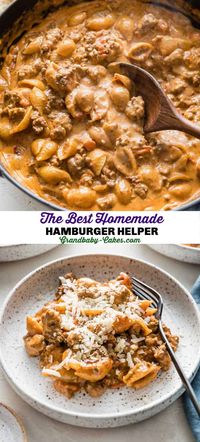 Homemade Hamburger Helper Recipe