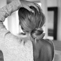 Low buns & low backs  (image via Pinterest)