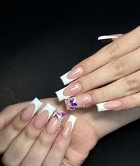 40  Perfect Prom Nails for a Pretty Look - ♡ July Blossom ♡