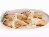 Broiled Tilapia with Mustard-Chive Sauce Recipe : Giada De Laurentiis : Food Network - FoodNetwork.com