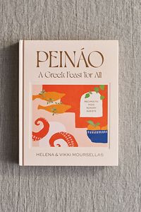 Peináo is a contemporary celebration of traditional tried-and-tested Greek food, delivered feast style: cooking for roommates, brunch with your besties, or making Sunday dinner for the whole family. It isn’t another taverna cookbook; authors Helena and Vikki Moursellas are here to share their fun and modern spins on the Greek classics, presented in a beautiful coffee table cookbook. Peináo translates to " I’m hungry" in Greek, and that’s how you’ll feel flipping through this book. | Peináo: A Gr