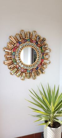 Peruvian Mirrors Royalty 78 Cm Rainbow Interior - Etsy