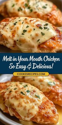 Melt in Your Mouth Chicken Recipe | CookesRecipes