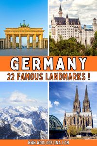 22 of the most beautiful and famous landmarks in Germany. Natural and historical German landmarks everyone needs to visit! #germany #europe #berlin #nuremberg #munich #hamburg #germanytravel #germanytourism #stuttgart | Places to See in Germany | Travel to Germany | Germany Travel Guide | Things to do in Germany