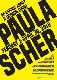 Typographic Poster tribute to Paula Scher - #Flyer #Design #Layout #FlyerDesign #DesignLayout