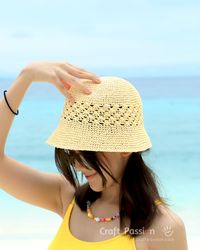 bucket hat crochet pattern free