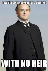 downton abbey humor.