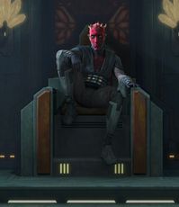 Just Maul, ruler of Mandalore.