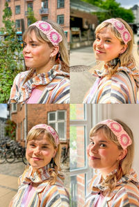 The Bloom - Headband is the ultimate headband for every occasion. Created with love and attention to detail, it instantly adds a splash of spring color to your look. You can make it in the same colors as in the pattern or choose exactly the colors that suit your style best! Good luck! The pattern is suitable for beginners.

