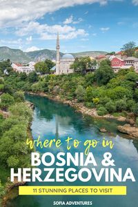 Top travel bloggers pick their favorite places to visit in Bosnia to help you plan the perfect Bosnia itinerary - from common Bosnia destinations like Mostar and Sarajevo to off the beaten path gems like Trebinje, Konjic, and Banja Luka to tiny villages like Lukomir and Olovo, this #Bosnia travel guide has something for everyone!