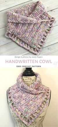 Stunning Colorful Warm Crochet Cowls - Pattern Center