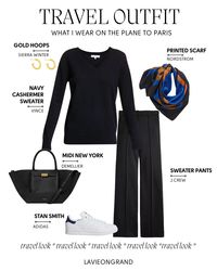 plane to Paris outfit